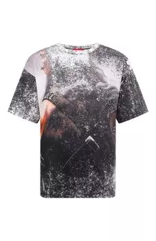 Хлопковая футболка Diesel