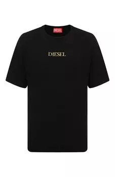 Хлопковая футболка Diesel