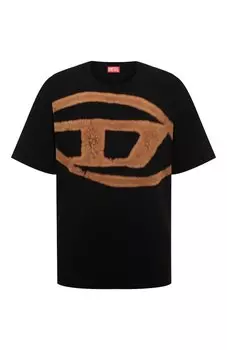 Хлопковая футболка Diesel