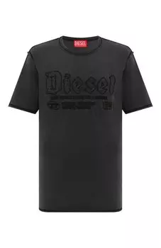 Хлопковая футболка Diesel
