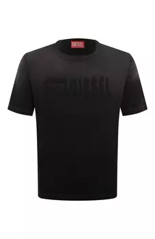 Хлопковая футболка Diesel