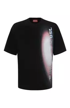 Хлопковая футболка Diesel