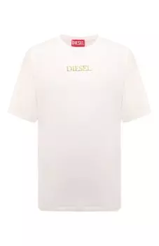 Хлопковая футболка Diesel