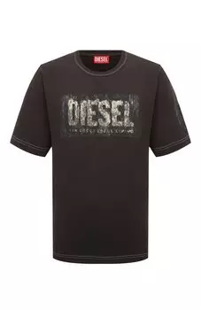 Хлопковая футболка Diesel