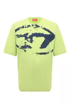 Хлопковая футболка Diesel