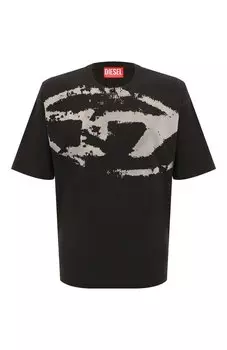 Хлопковая футболка Diesel