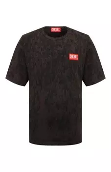 Хлопковая футболка Diesel
