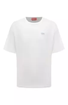 Хлопковая футболка Diesel