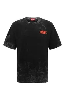 Хлопковая футболка Diesel
