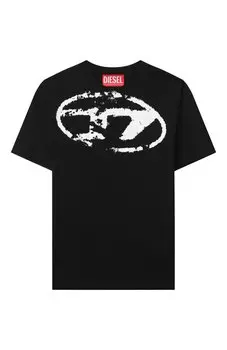 Хлопковая футболка Diesel