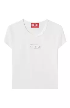 Хлопковая футболка Diesel