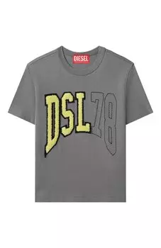 Хлопковая футболка Diesel