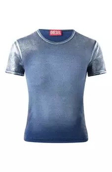 Хлопковая футболка Diesel