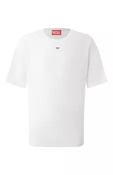 Хлопковая футболка Diesel