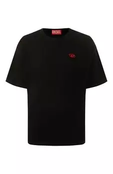 Хлопковая футболка Diesel