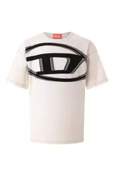 Хлопковая футболка Diesel