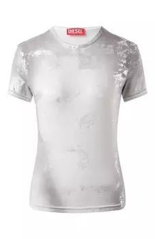 Хлопковая футболка Diesel