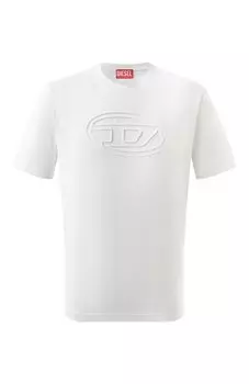 Хлопковая футболка Diesel