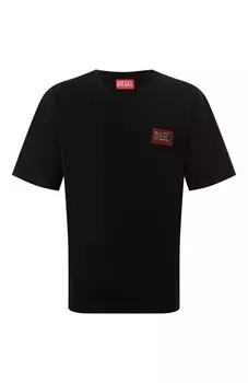 Хлопковая футболка Diesel