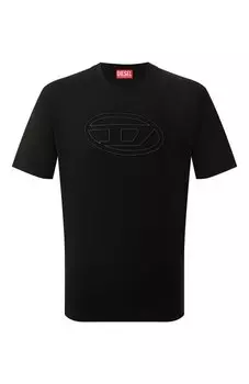 Хлопковая футболка Diesel