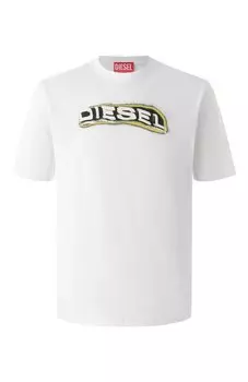 Хлопковая футболка Diesel