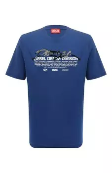 Хлопковая футболка Diesel
