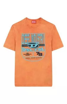 Хлопковая футболка Diesel