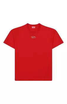 Хлопковая футболка Diesel