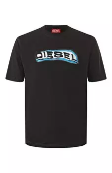 Хлопковая футболка Diesel