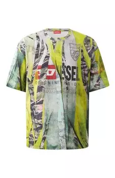 Хлопковая футболка Diesel