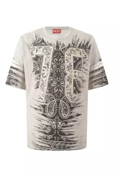 Хлопковая футболка Diesel