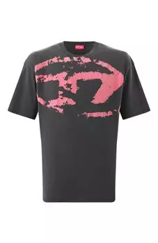 Хлопковая футболка Diesel