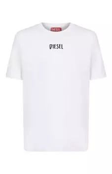 Хлопковая футболка Diesel