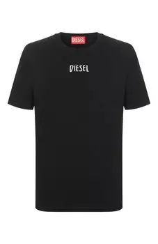 Хлопковая футболка Diesel