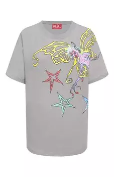 Хлопковая футболка Diesel