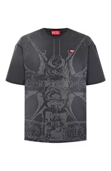 Хлопковая футболка Diesel