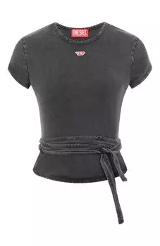 Хлопковая футболка Diesel