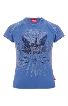 Хлопковая футболка Diesel