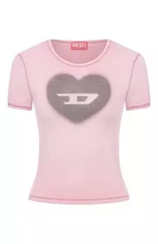 Хлопковая футболка Diesel