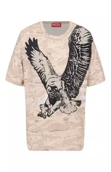 Хлопковая футболка Diesel