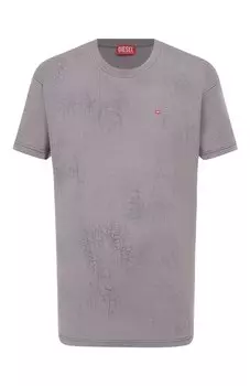 Хлопковая футболка Diesel