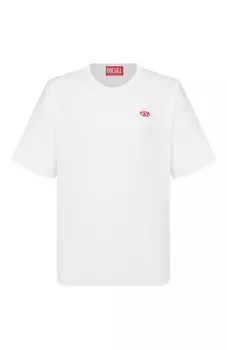 Хлопковая футболка Diesel