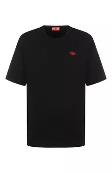 Хлопковая футболка Diesel