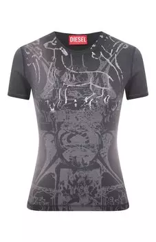 Хлопковая футболка Diesel