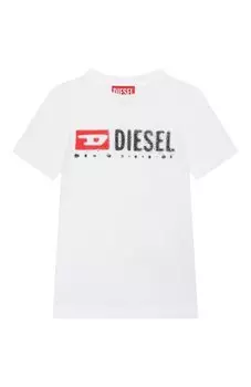 Хлопковая футболка Diesel