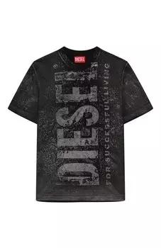 Хлопковая футболка Diesel