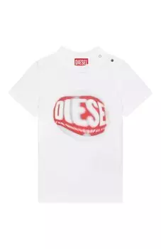 Хлопковая футболка Diesel