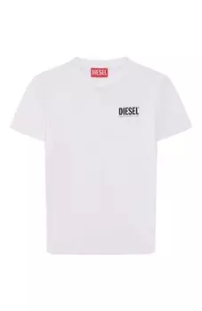 Хлопковая футболка Diesel