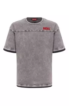 Хлопковая футболка Diesel