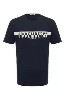 Хлопковая футболка Dirk Bikkembergs